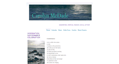 Desktop Screenshot of carolynmcdademusic.com